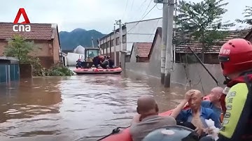 Torrential rains leave at least 38 dead in northern China