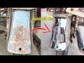 how to remove rust on motorcycle just 80 rupees || best steel powder for rest remove