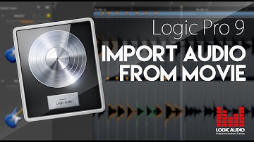 Logic 9 - How To Import Audio From Movie
