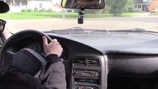 2000 Saturn SL1: Backseat POV test drive