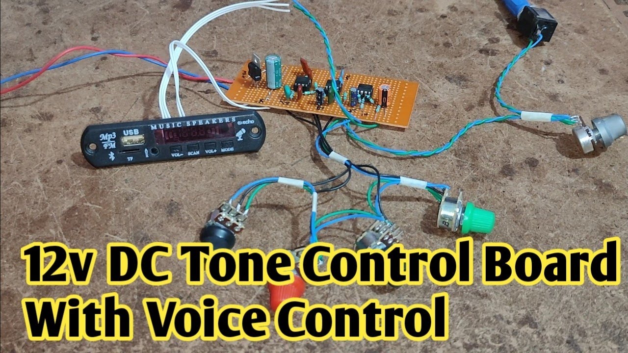 12v DC Tone Control Board With Voice Control - YouTube