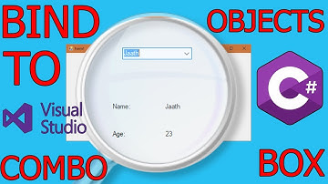How to bind objects to Combo Box - C# -Beginner Tutorial