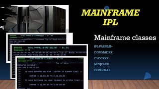 Mainframe IPL Process  & IPL PARMLIB | IPL CONSOLE INTRODUCTION | z/OS IPL | COMMADXX,CLOCKXX,MSTJXX