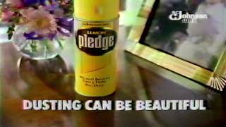 Vintage 1980s TV Commercial for Pledge - Pledge vs. Endust