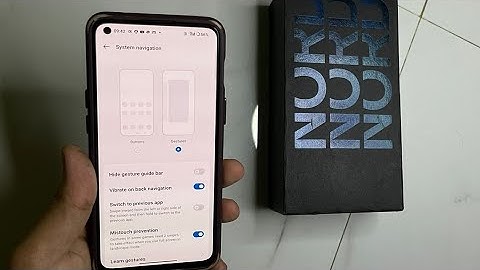 How to enable back button in oneplus nord 5g | oneplus nord 2 me full screen kaise remove kare