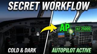 Secret Saab 340 Autopilot Workflow (Cold & Dark → Autopilot) Wealth