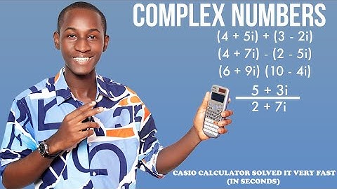 COMPLEX NUMBER CALCULATOR TRICKS: Solve fast (in seconds) with casio fx-991 es plus calculator.