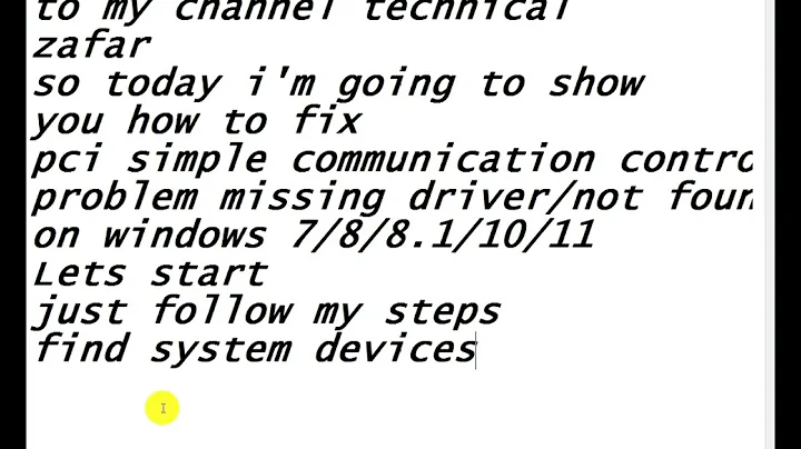 How to fix PCI simple communication controller driver missing on windows 7/8/8.1/10/11