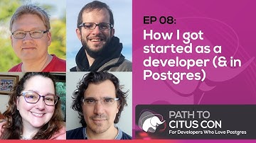 How I got started as a developer with Andres Freund & Heikki Linnakangas | Talking Postgres Ep08