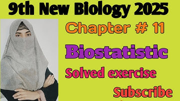 9th Class New Book Biology 2025 || Chapter # 11 Solved exercise || Punjab text book exercise
