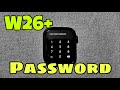 W26 Plus Smartwatch  Password setting #W26 Plus #Smartwatch #Malayalam