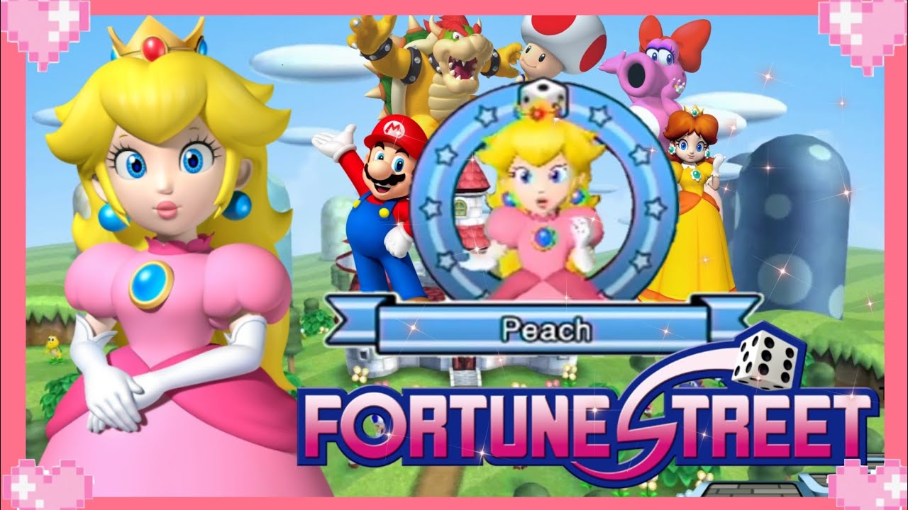 🌸 fortune street (Peach and Friends Quotes) 💗