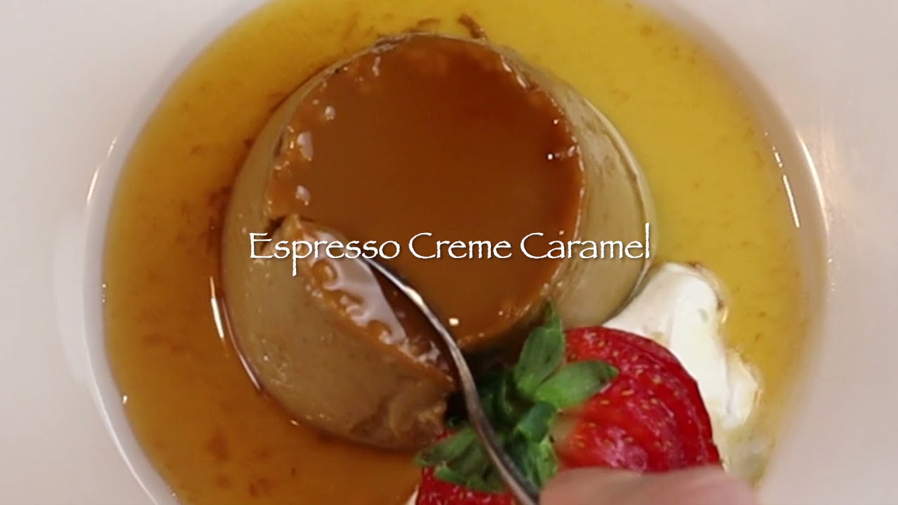 Espresso Creme Caramel Sous Vide