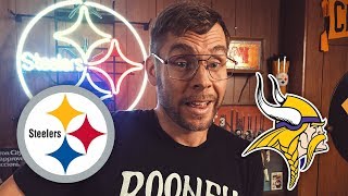 Dad Reacts to Steelers vs Vikings (Week 2)