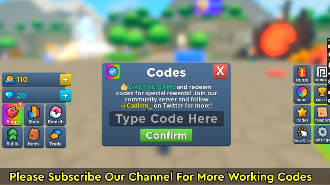 Roblox Thick Simulator Codes