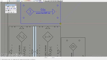 Dán tem nhãn cho chi tiết mộc công nhiệp