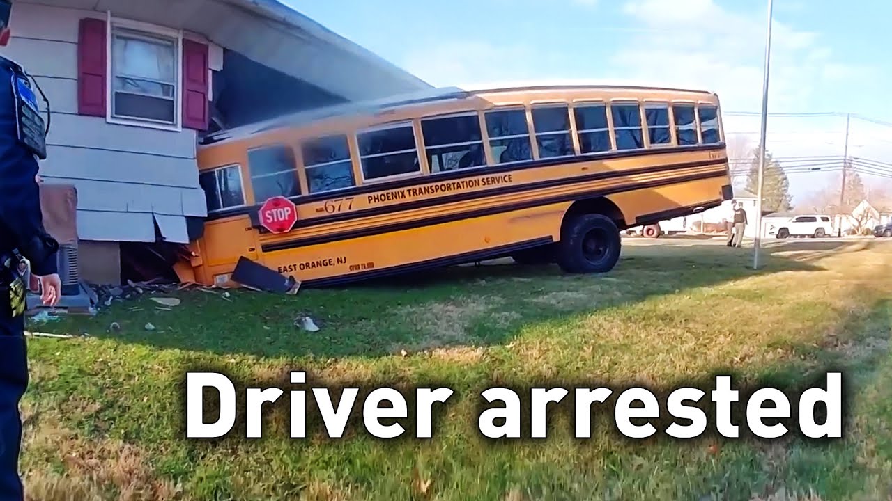 When you shouldn't be driving | School Bus Driver Arrested For DUI ...