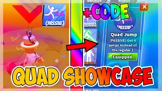 [NEW CODE] SHOWCASING NEW QUAD JUMP ABILITY UPGRADED TO MAX IN BLADE BALL|[?UPD] Blade Ball |ROBLOX