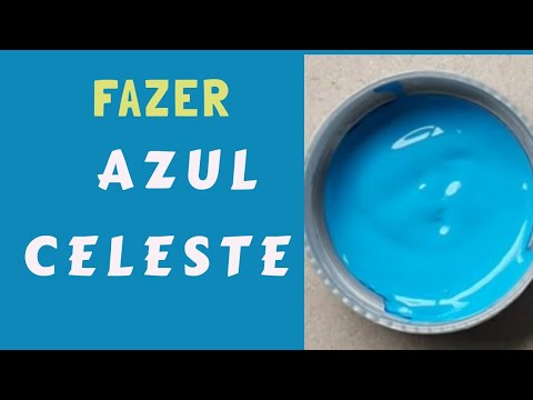 Vídeo: Como fazer a cor azul celeste?