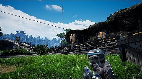 Satisfactory Walk Through - Desert Ep107 - Building - Loading the Train!