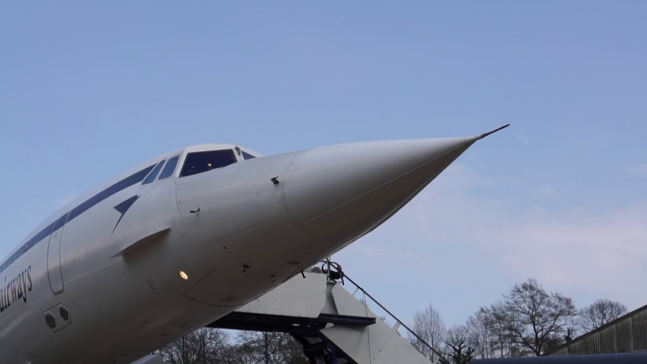 Concorde G-BBDG Nose Drop