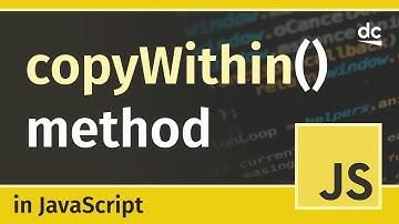 Using the Array "copyWithin" method - JavaScript Tutorial