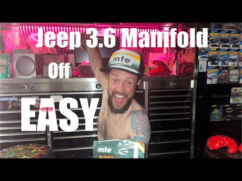 JEEP 3.6 INTAKE MANIFOLD SUPER EASY - YouTube
