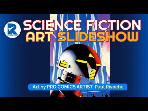 SCIENCE FICTION ART SLIDESHOW by Pro Comics & Animation Artist