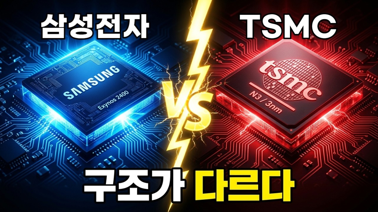 삼성전자 vs TSMC, 지금 안 보면 '투자 타이밍' 놓칩니다