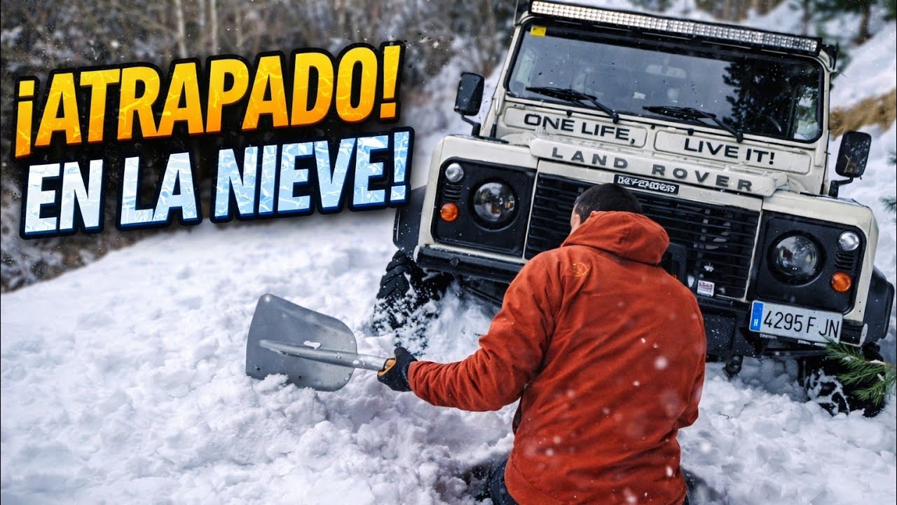 Land rover defender snow 4x4