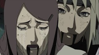 Naruto's birth and death of Minato and Kushina | Minato vs Tobi and Nine tails