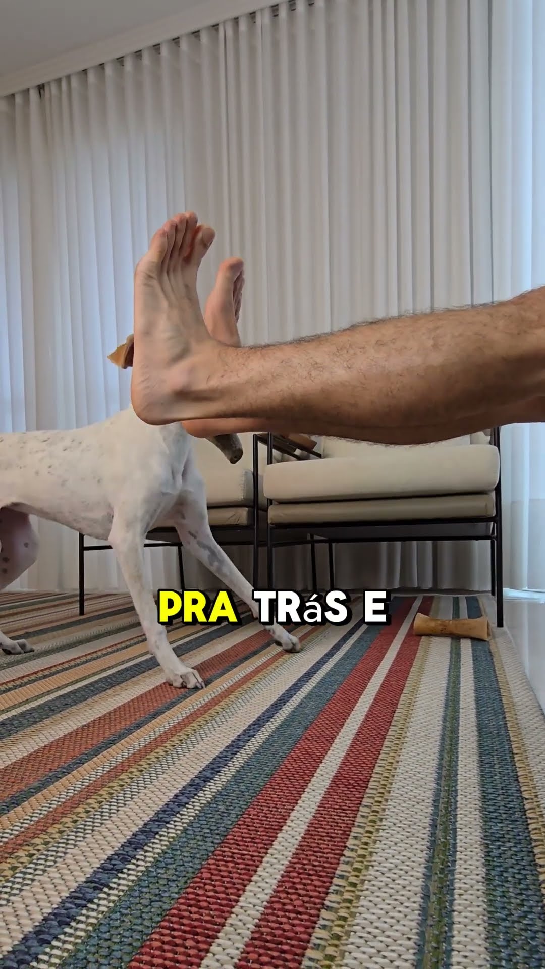 Siga-me para desinchar as pernas?