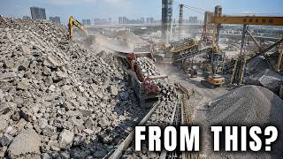 How China Turns Mountains of Concrete Into New Cities