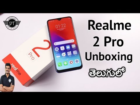 realme 2 pro unboxing initial impressions ll in telugu ll realme 2 pro unboxing initial impressions ll in telugu ll
