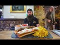 MAN BETS £50 I CAN'T FINISH THIS UNBEATEN BREAKFAST SANDWICH CHALLENGE! | BeardMeatsFood image