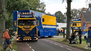 Retro Truckshow Opende 2024 Uittocht Openpipes V8 Sound The Netherlands