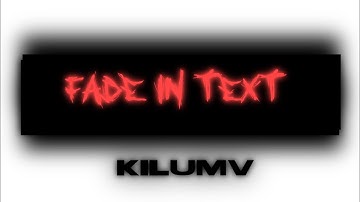 Fade in Text | word by Word | Alight Motion Tutorial