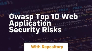 Owasp top 10 web application security risks