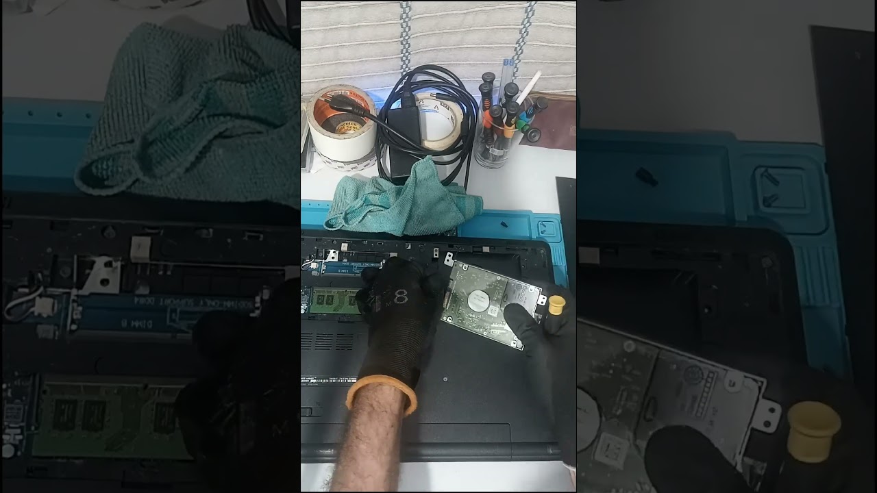 Trocando HD do notebook Dell por SSD😍📱💻🪛