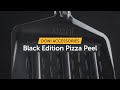 Exclusive! Black Edition Perforated 12&quot; Pizza Peel | Limited Pizza Accessories