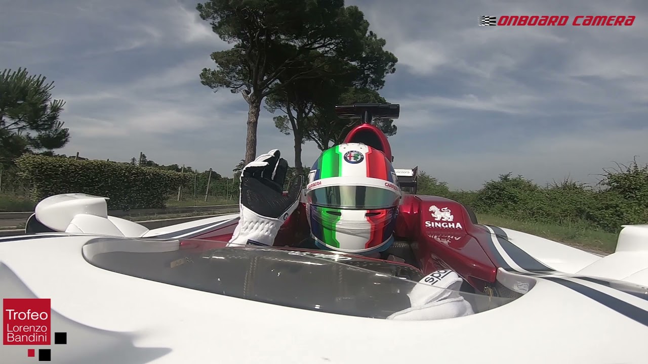 Unbelievable Onboard Camera ・ Antonio Giovinazzi Trofeo Lorenzo Bandini 2019