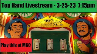 Top Hand Livestream - testing this Pinball Machine for MGC