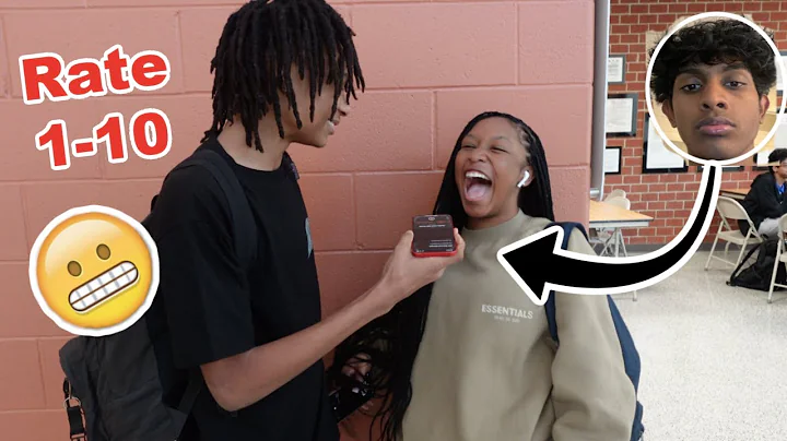 Rate Yourself and Your Classmates 1-10 😍 (High school Edition)