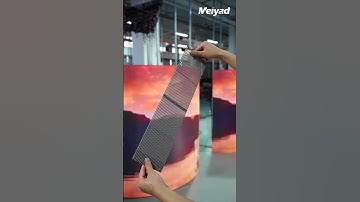 Meiyad Transparent LED Screen #led #ledscreen #leddisplay #ledwall #ledpanel #transparentled