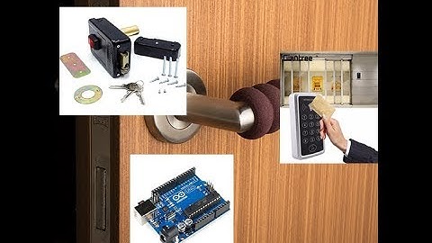 RFID Okuyucu Kullanarak Elektrikli Kapı Kilidini Açın  Arduino ile Güvenlik Erişimi