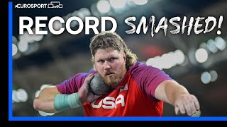 He Does It Again! | Men's Shot Put Final | Athletics World Championships 2023 | Eurosport