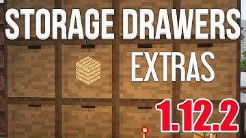 Storage Drawers Extras Mod 1.12.2/1.11.2 | How To Download & Install Storage Drawers For Minecraft