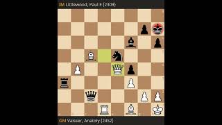 Anatoly Vaisser Vs Paul E Littlewood World Senior Team Chess Championship Open 65 Round 6