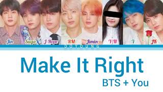 Video thumbnail of "[BTS] - Make It Right (8 members version)"