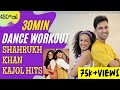 30 minute SHAHRUKH KHAN-KAJOL Bollywood Dance Workout with Sabah | Burns 200-450cal | Weight Loss*